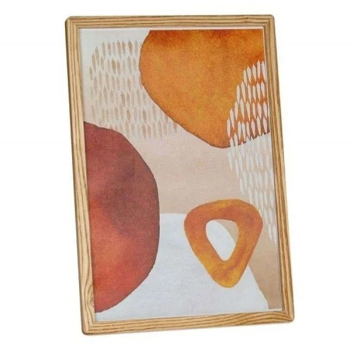 Κορνίζα LBTAH-AX22187 21x30cm Natural Andrea House Ξύλο,Γυαλί