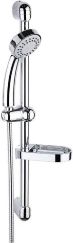 Κολώνα Ντους Με Ράφι Και Τηλέφωνο Ego N150B Chrome Ferro Ορείχαλκος