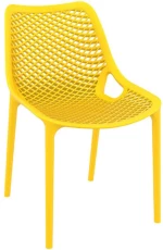 Καρέκλα Air Yellow 20-0319 50Χ60Χ82 cm Siesta Σετ 4τμχ