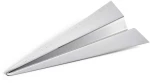 Χάρακας Airplane 105023 25,4x10,16cm Silver Philippi Ανοξείδωτο Ατσάλι