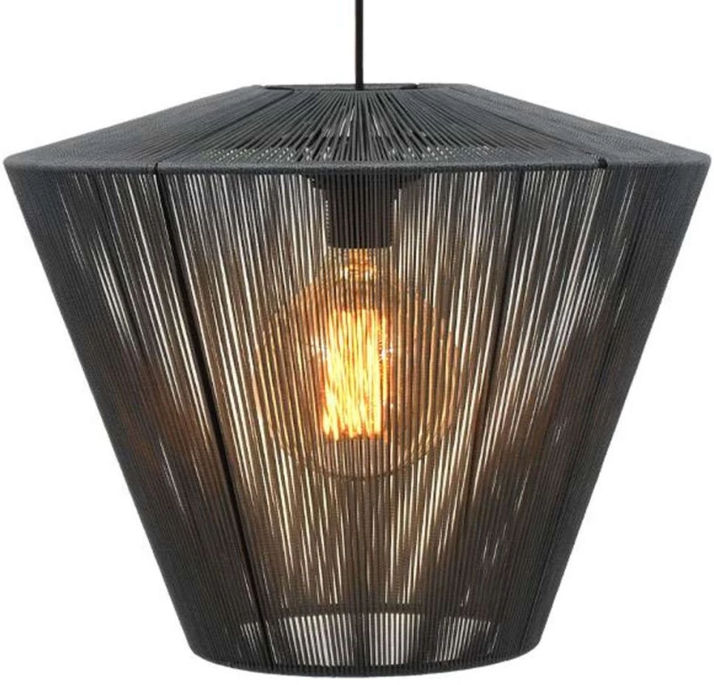 Φωτιστικό Οροφής Cord 835-123-201 50x35cm 1xE27 Grey
