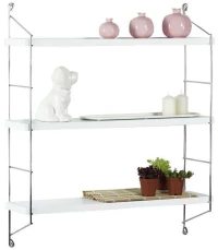 Ράφια Τοίχου Elmira 891-221-022 67x15x56cm White