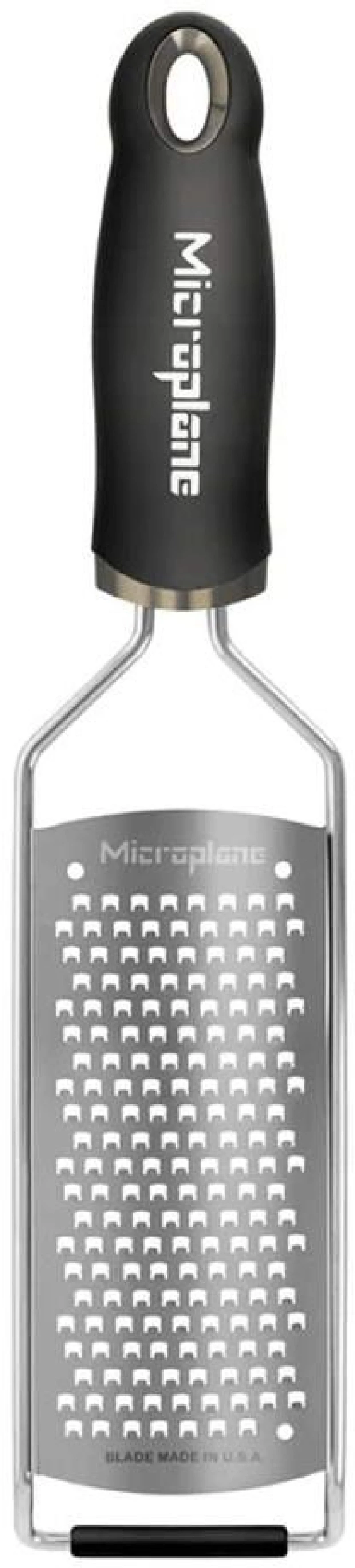 Τρίφτης Gourmet Coarse 45000E 31,2cm Inox-Black Microplane Ανοξείδωτο Ατσάλι