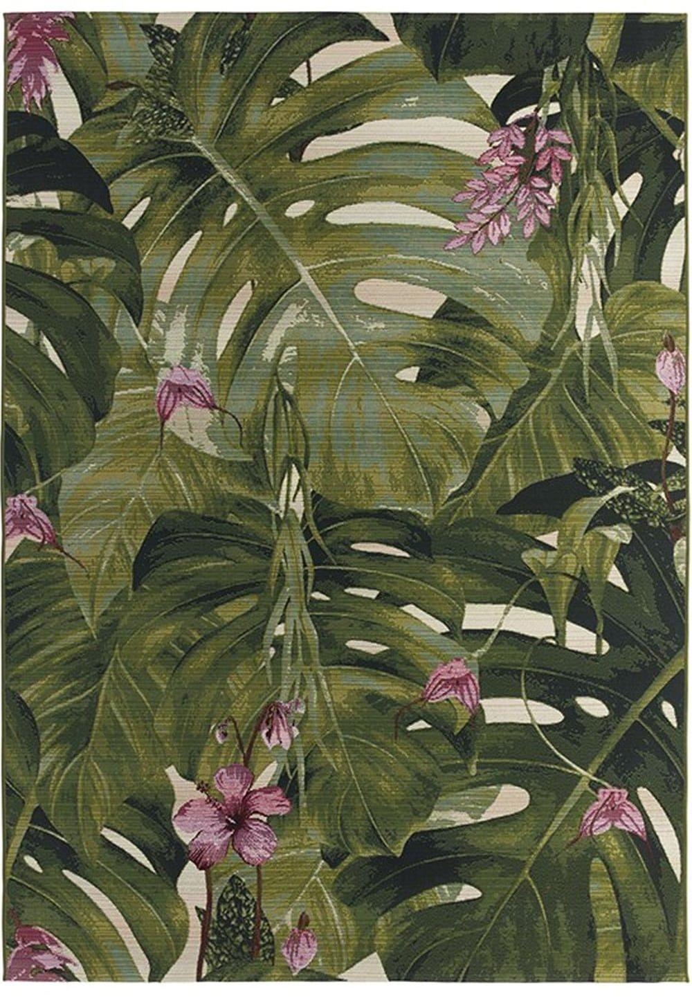 Χαλί Amazzonia 33X Green-Pink Carpet Couture 300X400cm
