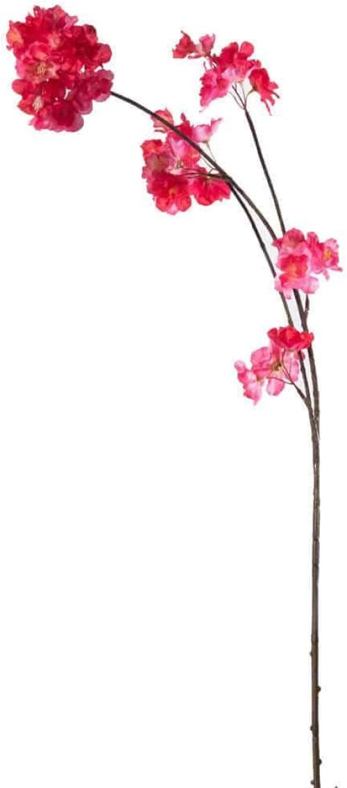 Τεχνητό Κλωνάρι Προύνος 2761-7 84cm Red Supergreens Πολυέστερ