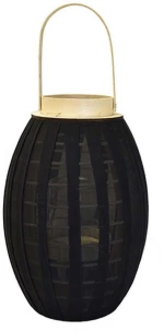 Φανάρι Bamboo 00.06.61036 27x40/56cm Natural-Black Bamboo