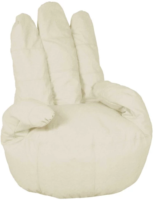 Πουφ Glover Beige 90X85X100