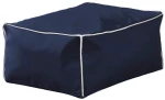 Πουφ Σκαμπό Cube Blue 70X50