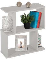Τραπέζι Βοηθητικό Amabella HM8956.13 Με Ράφια 45x17x52cm White