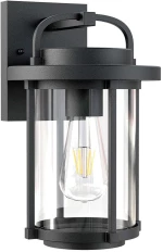 Φωτιστικό Τοίχου - Απλίκα Kimolos 4255200 D:177XH:288 Black Viokef