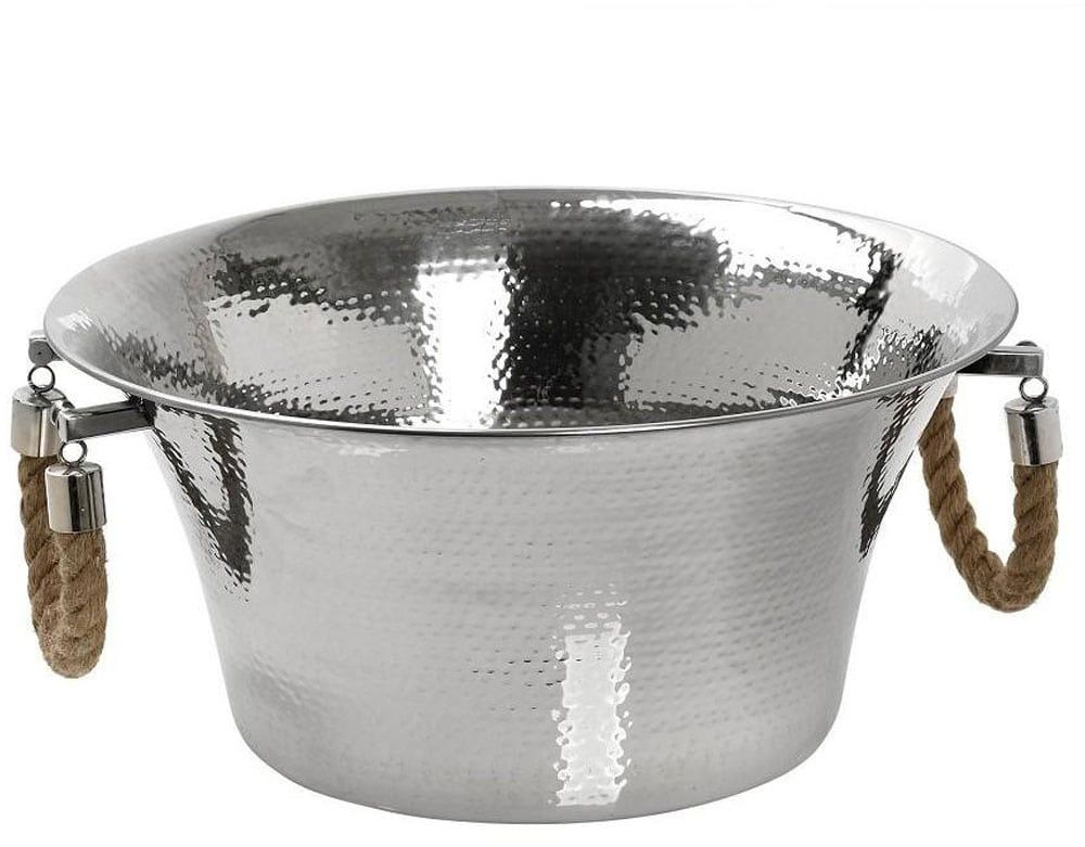 Σαμπανιέρα GET205 Φ44x21cm Silver Espiel Ανοξείδωτο Ατσάλι