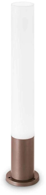 Φωτιστικό Δαπέδου Edo Round 213071 15,5x80cm 1xGX53 15W Coffee Ideal Lux