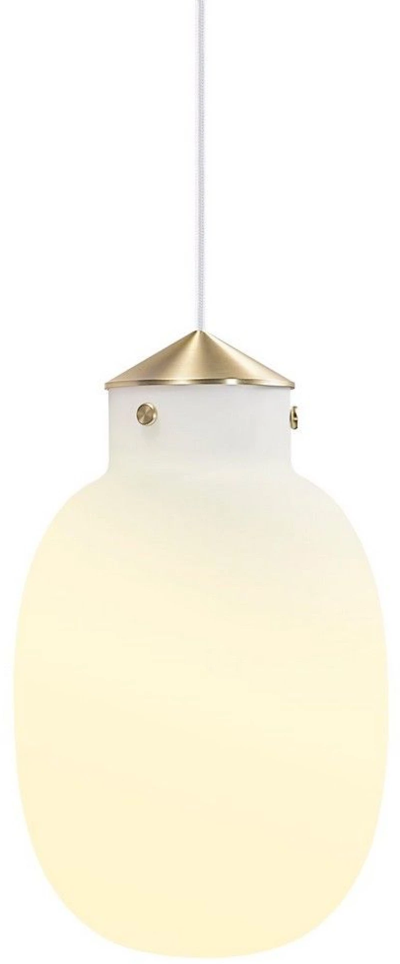 Φωτιστικό Οροφής Κρεμαστό Raito 22 22,5x37x300cm E27 White-Brass Dftp