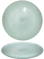 Πιάτο Ρηχό 07.154934C Φ27cm Green Γυαλί