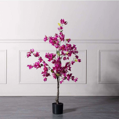 Τεχνητό Δέντρο Βουκαμβίλια 4580-6 45x45x120cm Fuchsia Supergreens Πολυαιθυλένιο