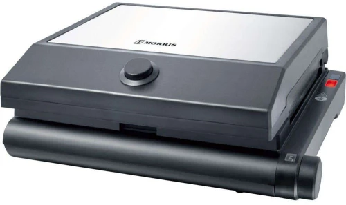 Τοστιέρα Με Αντικολλητικές Πλάκες (Σετ 3Τμχ) S1306SM 25,5x22x9cm 1000W Black Morris