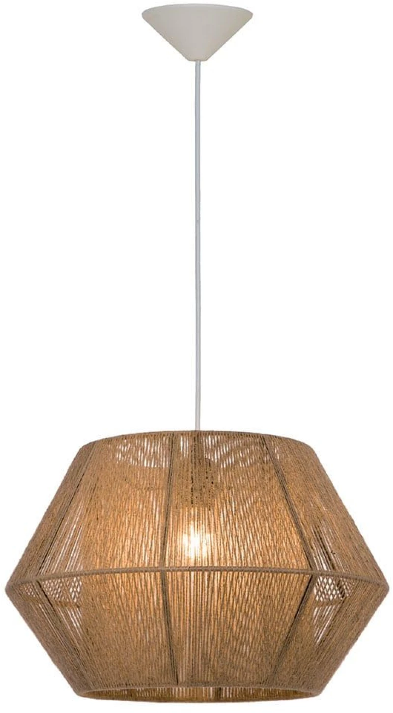 Φωτιστικό Οροφής Zaira 4198102 Beige Viokef Σχοινί