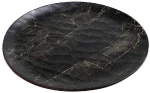 Πιάτο Ρηχό Black Wood HWM743K48-6 21cm Black Espiel Μελαμίνη