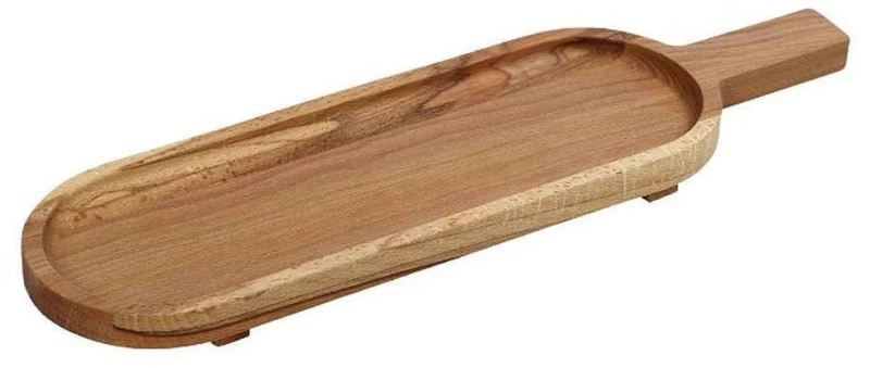 Πλατώ Σερβιρίσματος KOP125 49x16x3,5cm Natural Espiel Ξύλο