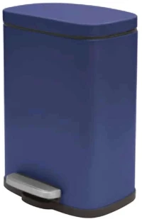 Κάδος Απορριμμάτων Akira 05392.009 5Lt Blue Μέταλλο