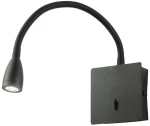 Φωτιστικό Τοίχου - Απλίκα Fall AP.FALL/NERO 9x3x6cm/33cm Led 3W 3000K Black Ondaluce