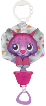 Κρεμαστό Παιχνίδι Καροτσιού Με Ήχους Polar Pals Musicak Pullstring Cat 0188321 0+ Μηνών Multi Playgro