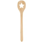 Κουτάλα Τρυπητή Star RD0090458 30x6x0,5cm Natural Raeder Bamboo