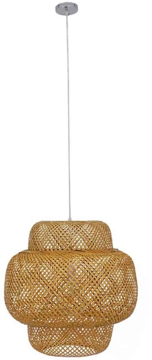 Φωτιστικό Οροφής Maldives 01657 1xΕ27 Φ56x54cm Beige GloboStar