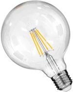 Λαμπτήρας Led Long Filament 99013 G125 E27 8W 880lm Dimmable Clear GloboStar