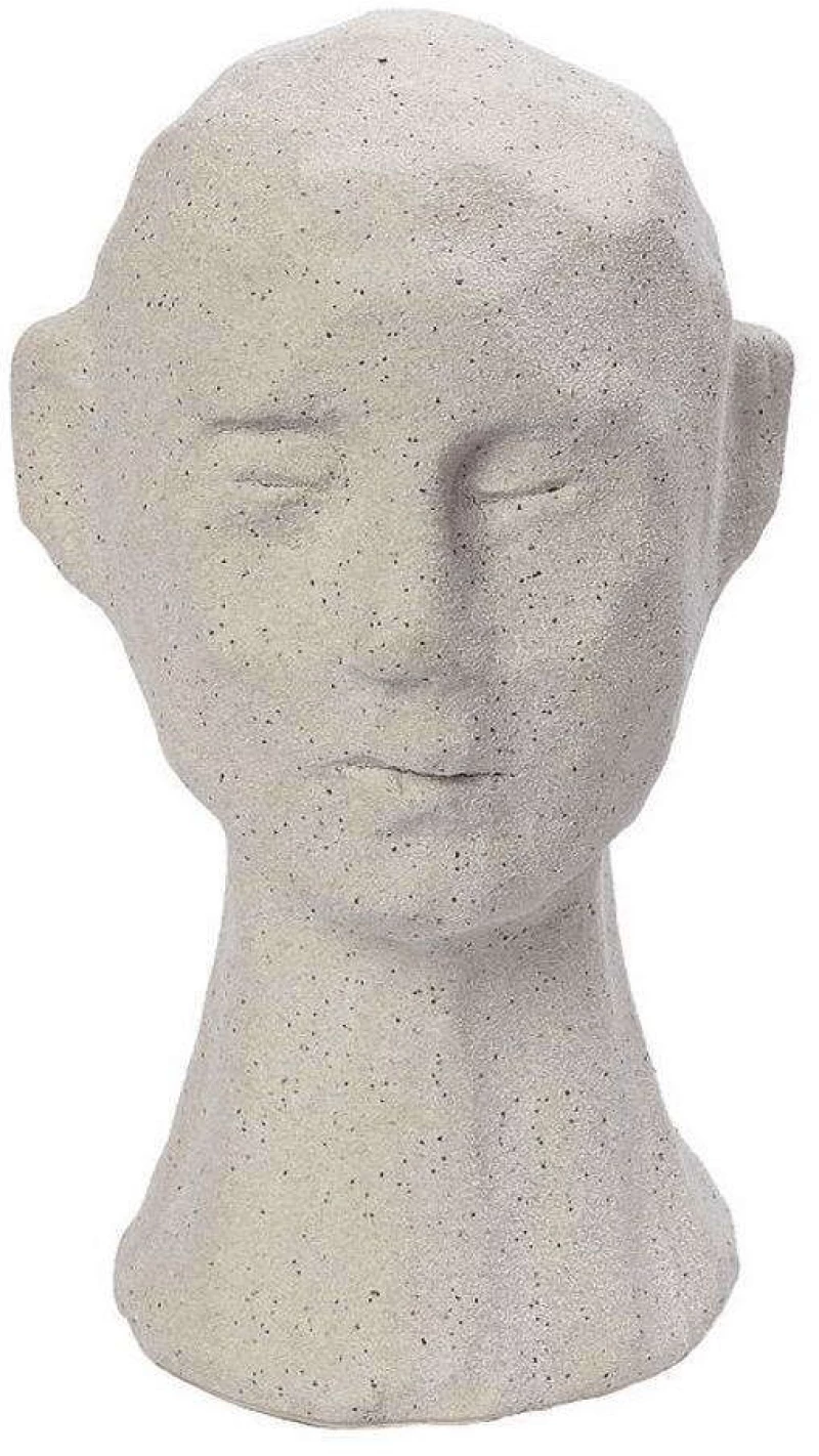 Διακοσμητική Προτομή KLA329K4 9,6x18cm White Espiel Κεραμικό