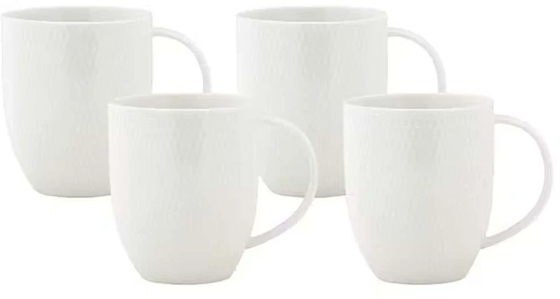 Κούπες Diamond Coupe (Σετ 4Τμχ) DV0188 420ml White Maxwell & Williams Πορσελάνη