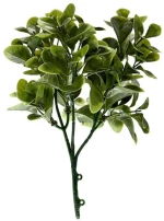 Μπουκέτο Διακοσμητικό W004 25-32cm Jade Leaf Green New Plan Πλαστικό