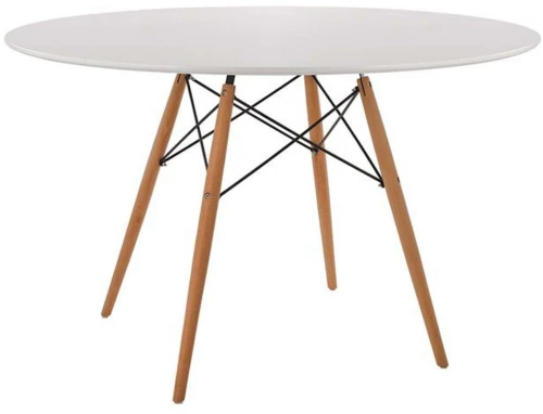 Τραπέζι Minimal HM8454.01 White Μέταλλο,Πολυπροπυλένιο