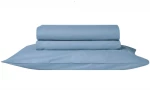 Σεντόνι Essential 19 Blue Kentia Μονό 160x270cm 100% Πενιέ Βαμβάκι