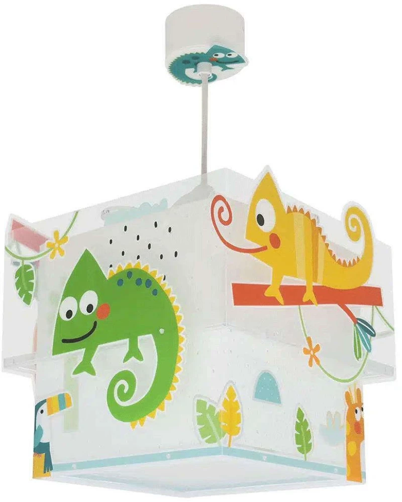 Φωτιστικό Οροφής Happy Jungle 63312 24x24x21,5cm 1xE27 15W Multi Ango