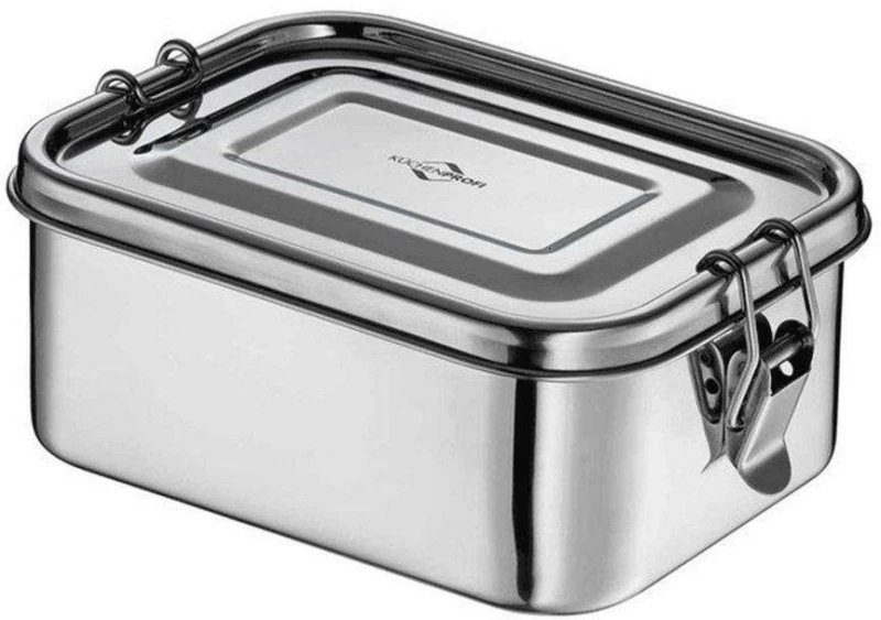 Φαγητοδοχείο Midi Classic 1002012800 17,5x13x6,5cm Silver Kuchenprofi Ανοξείδωτο Ατσάλι