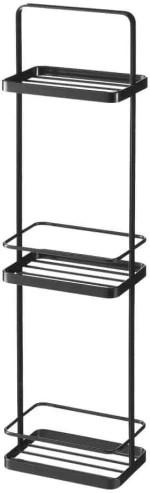 Ραφιέρα Μπάνιου YMZK6635 18x12x67cm Black Yamazaki Ατσάλι