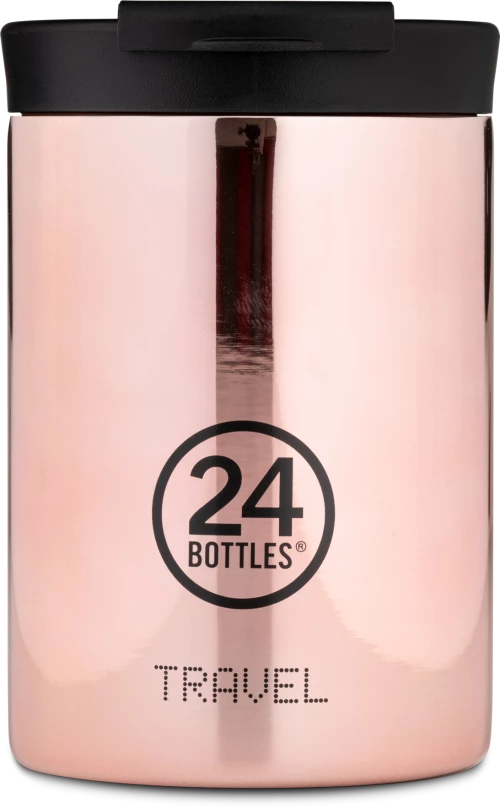 24 Bottles - Travel Tumbler 0,35 L - Rose Gold (24B613) / Home and Kitchen