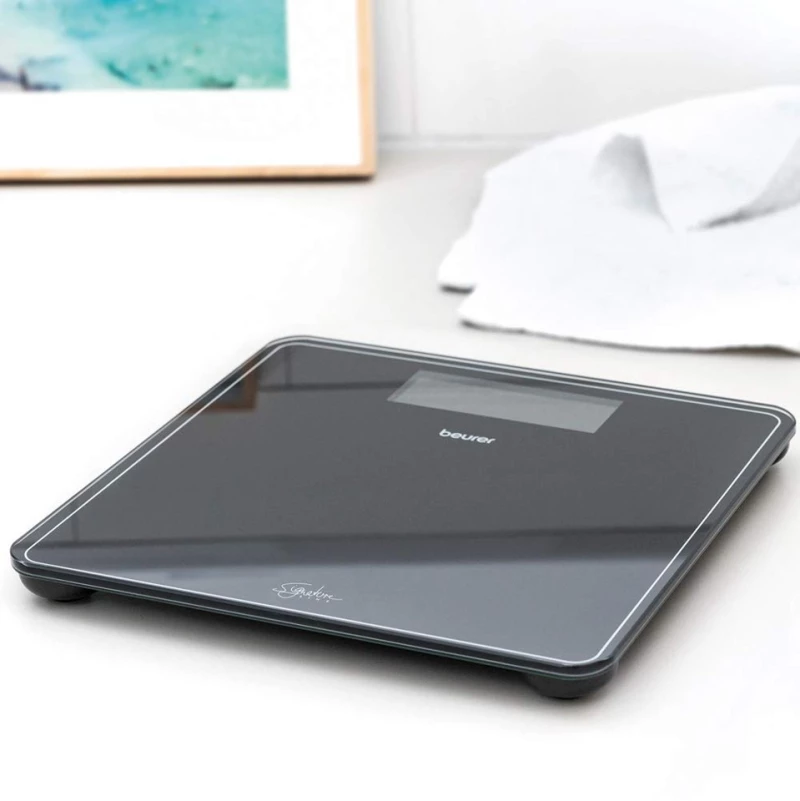 Beurer - GS 400 Bathroom Scale Glass ( Black ) - 5 Year warranty / Home and Kitchen