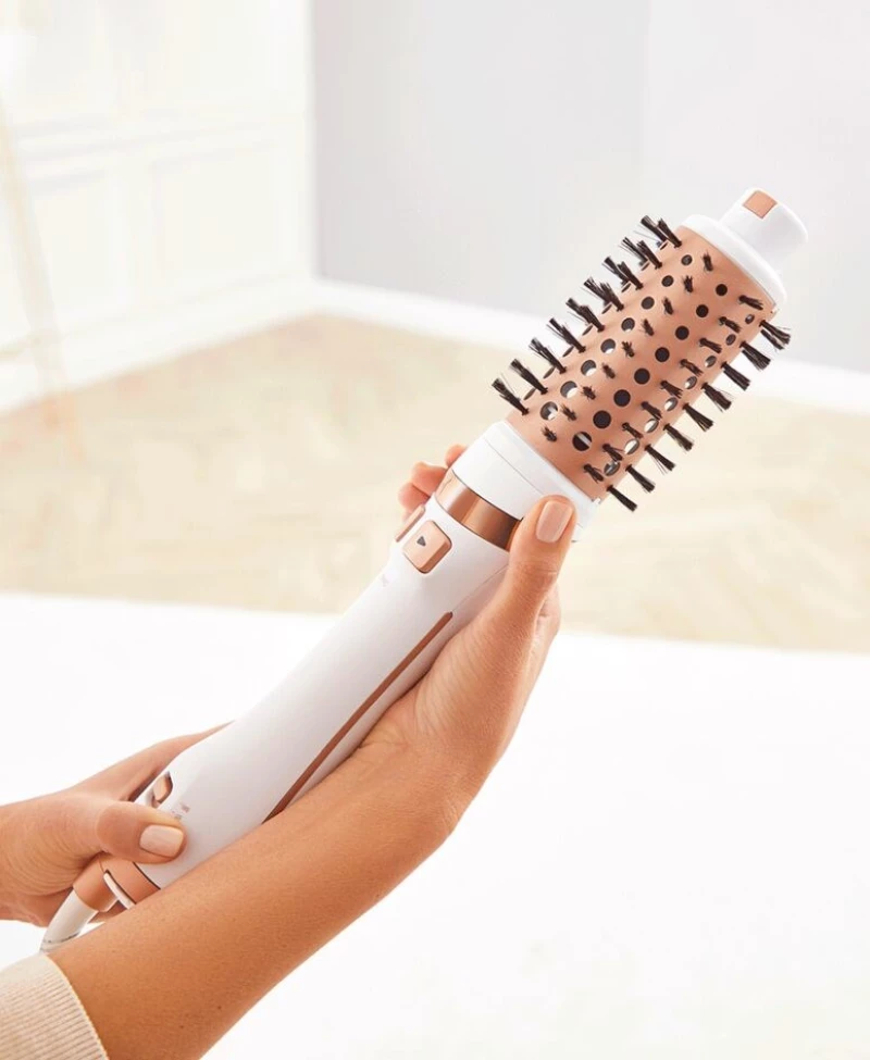 Rowenta Brush Activ Ultimate Care CF9720 Hot air brush Warm Copper, White 2 m