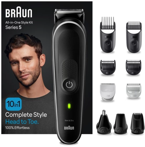 Braun - Styler MGK5440 - Trimmer - Black/Grey (447153) / Health and Personal Care