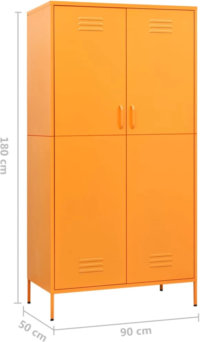 ΝΤΟΥΛΑΠΑ ΜΟΥΣΤΑΡΔΙ 90 X 50 X 180 ΕΚ. ΑΠΟ ΑΤΣΑΛΙ 336245