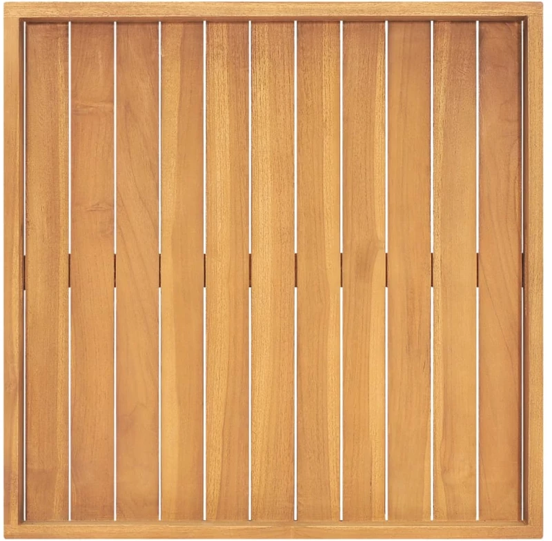 ΔΙΣΚΟΣ ΣΕΡΒΙΡΙΣΜΑΤΟΣ 60 X 60 ΕΚ. ΑΠΟ ΜΑΣΙΦ ΞΥΛΟ TEAK 315458