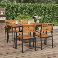 ΤΡΑΠΕΖΙ ΚΗΠΟΥ ΜΕ ΠΟΔΙΑ ΦΟΥΡΚΕΤΑ 140X80X75 ΕΚ. ΜΑΣΙΦ ΑΚΑΚΙΑ 319519