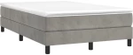 ΚΡΕΒΑΤΙ BOXSPRING ΜΕ ΣΤΡΩΜΑ ΑΝΟΙΧΤΟ ΓΚΡΙ 120X200 ΕΚ. ΒΕΛΟΥΔΙΝΟ 3144321