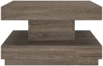 ΤΡΑΠΕΖΑΚΙ ΣΑΛΟΝΙΟΥ ΓΚΡΙ 60 X 60 X 35 ΕΚ. ΑΠΟ MDF 286098