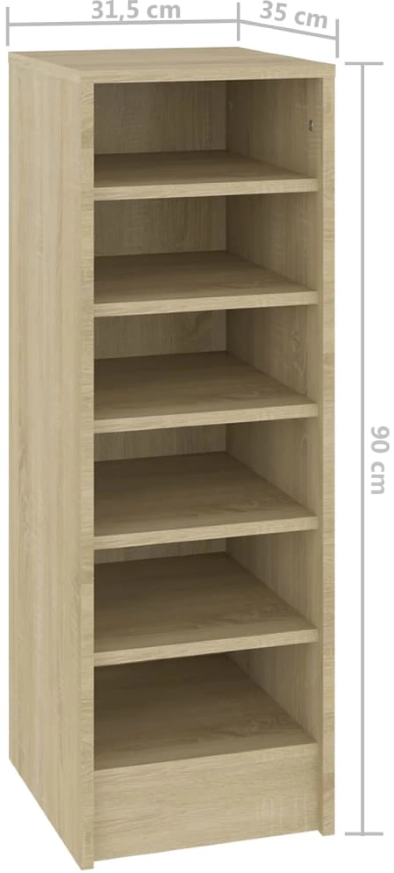 ΠΑΠΟΥΤΣΟΘΗΚΗ SONOMA ΔΡΥΣ 31,5 X 35 X 90 ΕΚ. ΑΠΟ ΜΟΡΙΟΣΑΝΙΔΑ 809002