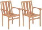 ΣΕΤ ΕΠΙΠΛΩΝ BISTRO 3 ΤΕΜΑΧΙΩΝ ΑΠΟ ΜΑΣΙΦ ΞΥΛΟ TEAK 44736