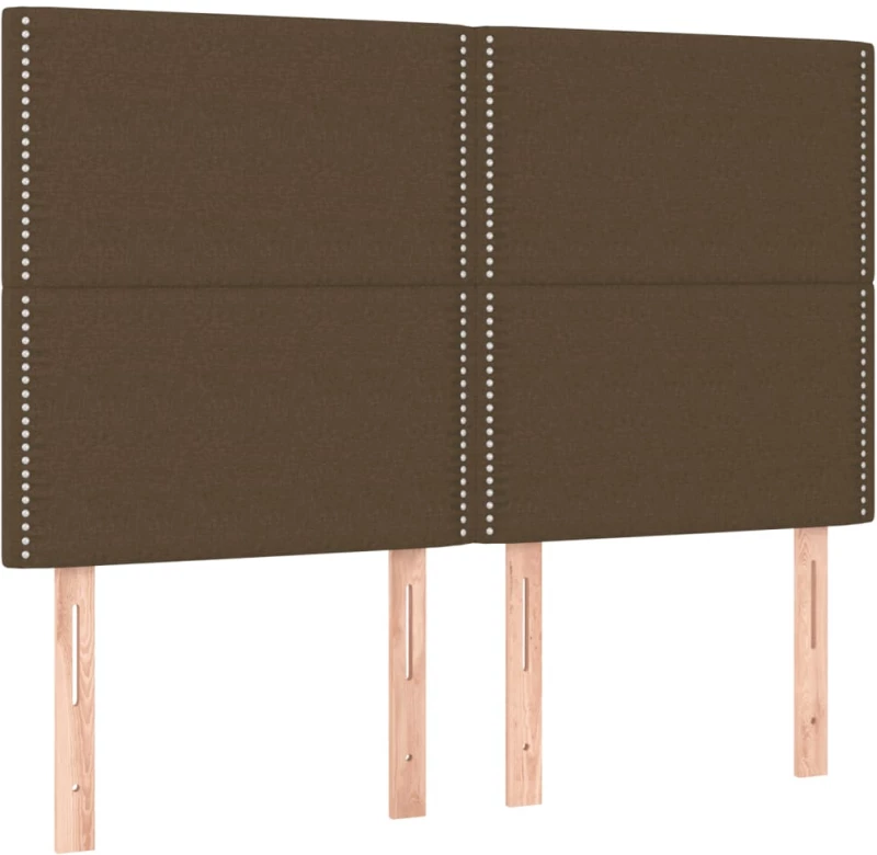 ΚΡΕΒΑΤΙ BOXSPRING ΜΕ ΣΤΡΩΜΑ & LED ΣΚ.ΚΑΦΕ 140X200 ΕΚ ΥΦΑΣΜΑΤΙΝΟ 3135360