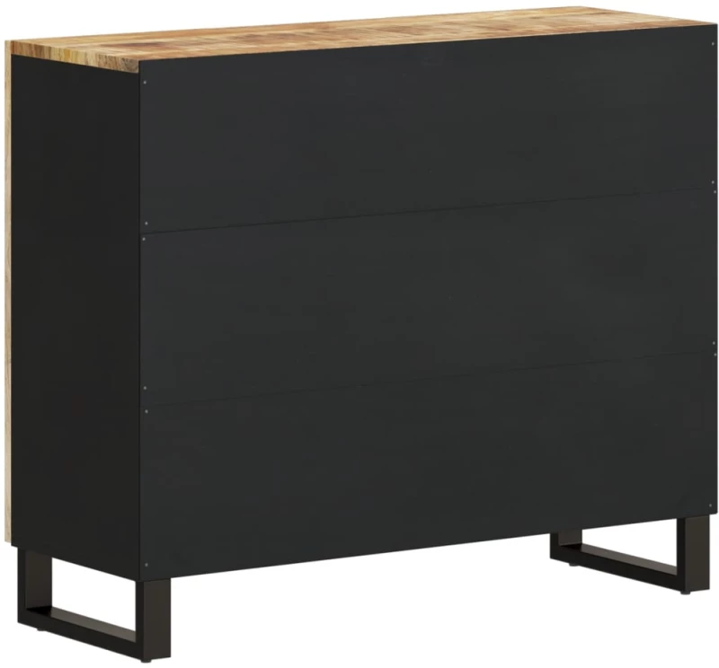 ΝΤΟΥΛΑΠΙ ΜΕ 2 ΠΟΡΤΕΣ 90 X 33 X 75 ΕΚ. ΑΠΟ ΜΑΣΙΦ ΞΥΛΟ ΜΑΝΓΚΟ 352925